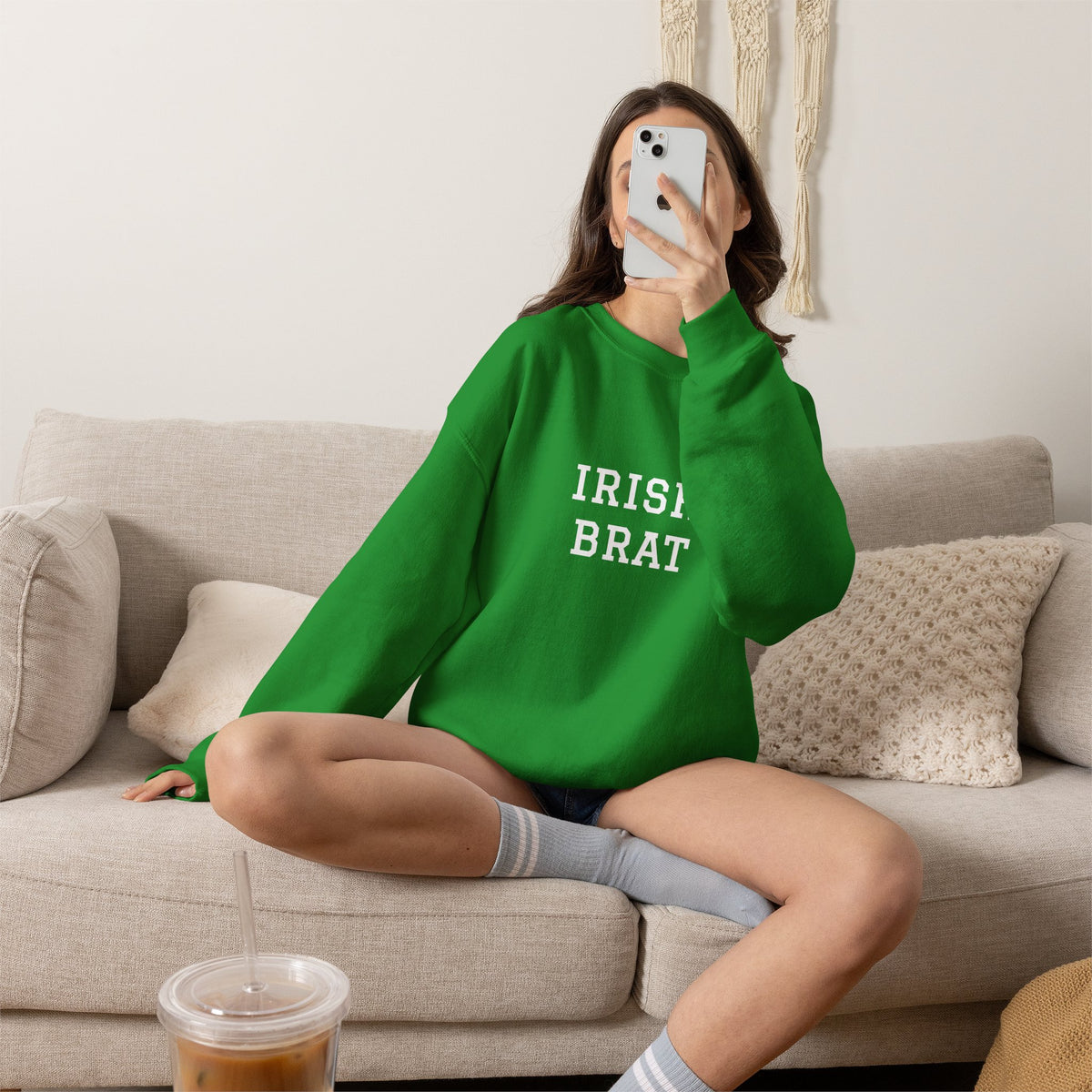 Irish Brat Crewneck Sweatshirt