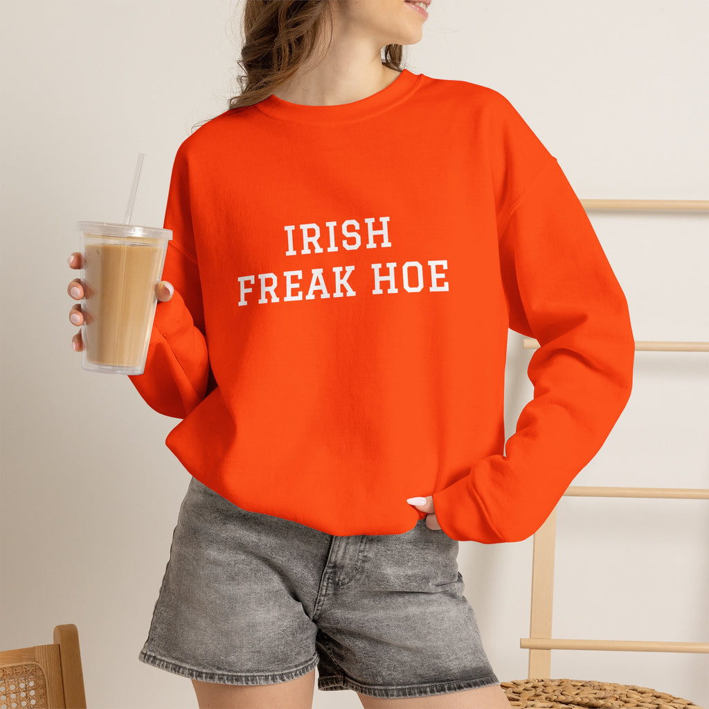 Irish Freak Hoe Crewneck Sweatshirt