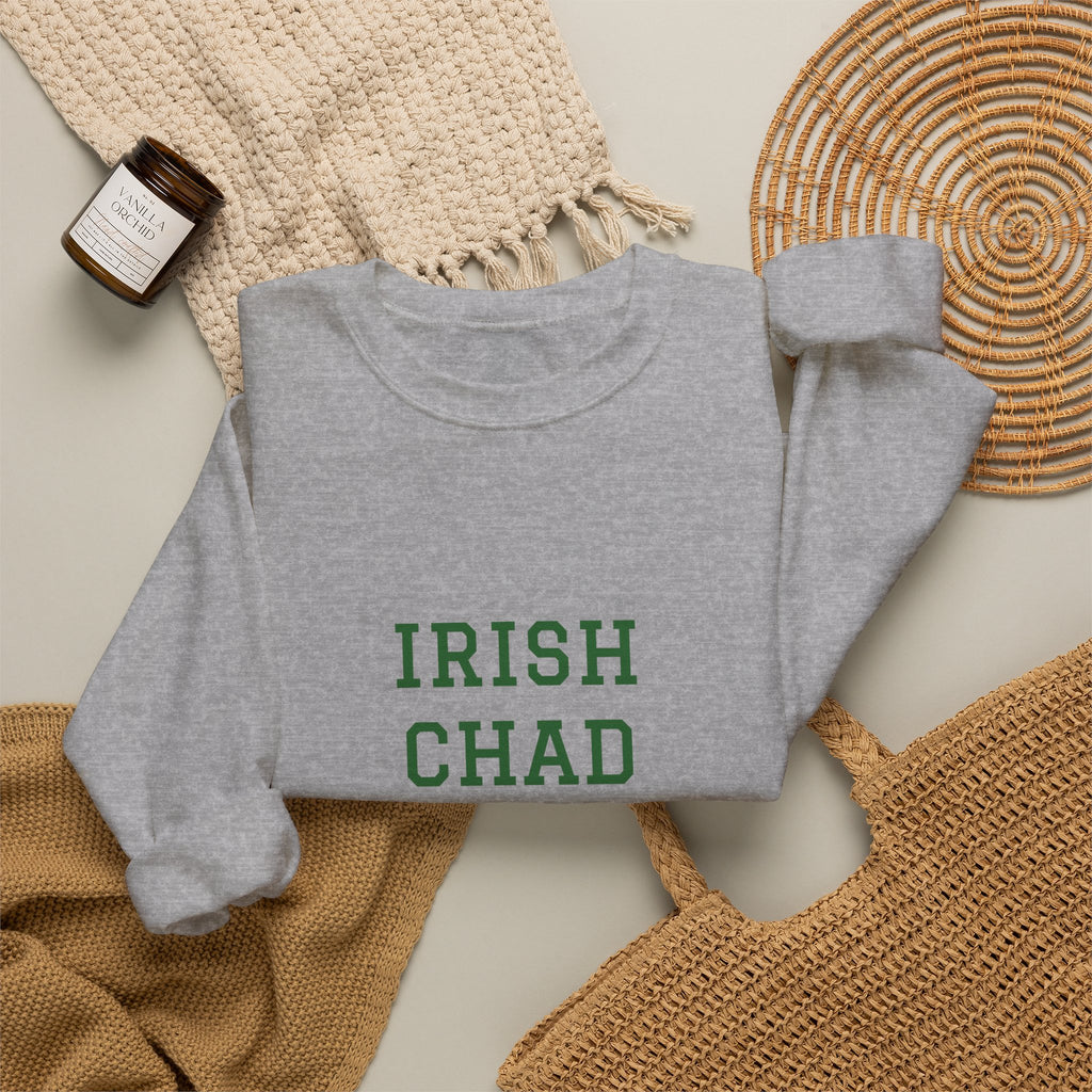 Irish Chad Crewneck Sweatshirt
