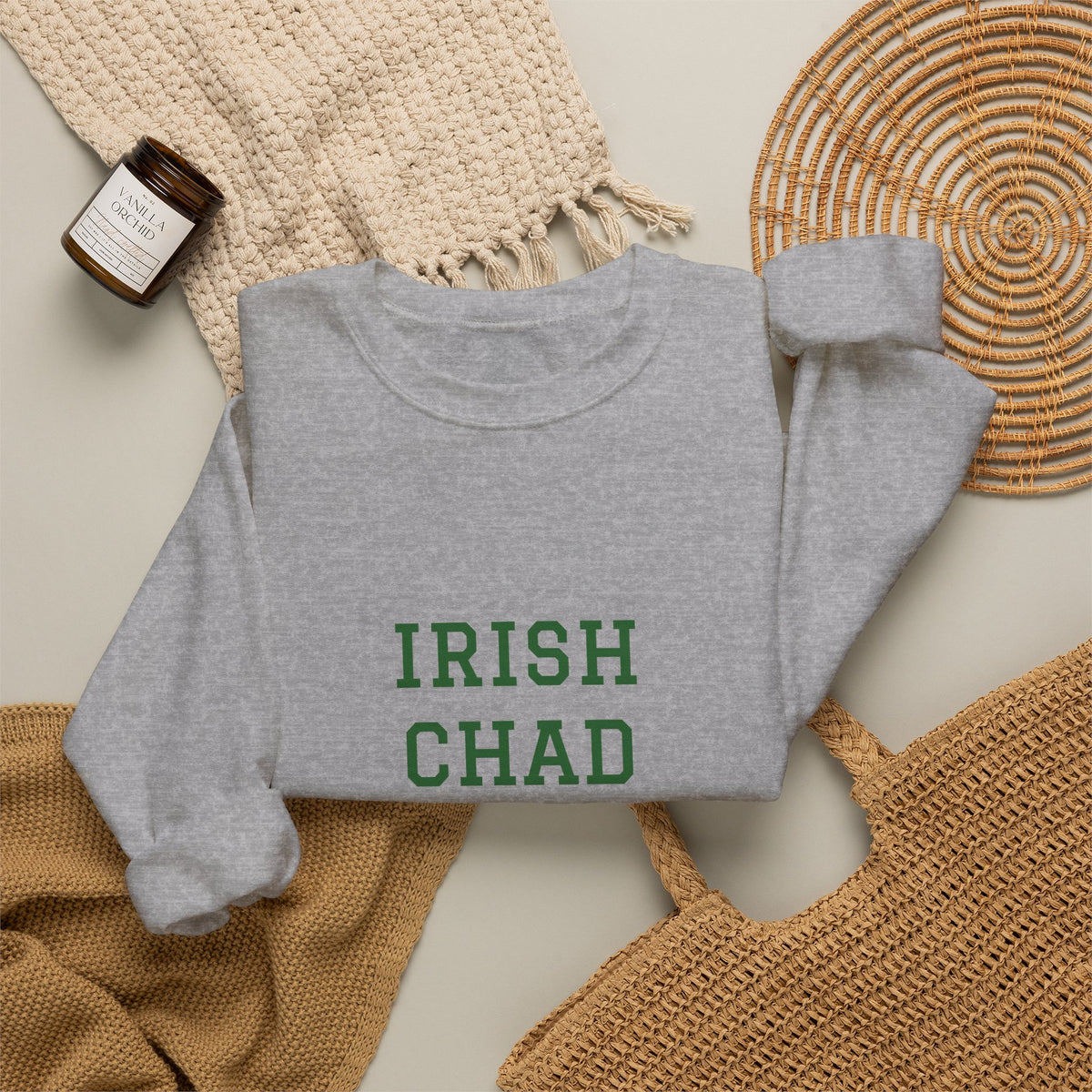 Irish Chad Crewneck Sweatshirt